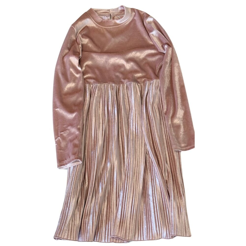 Wonder Nation Pink Velvet Dress